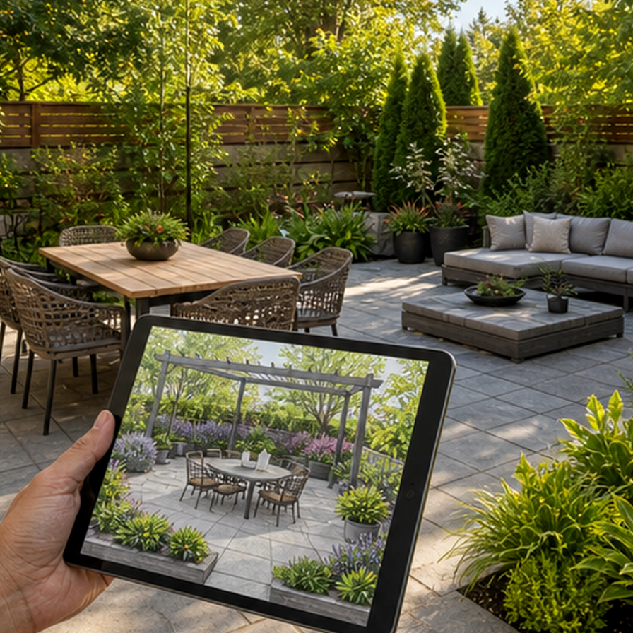 Landscape Design App layout idea
