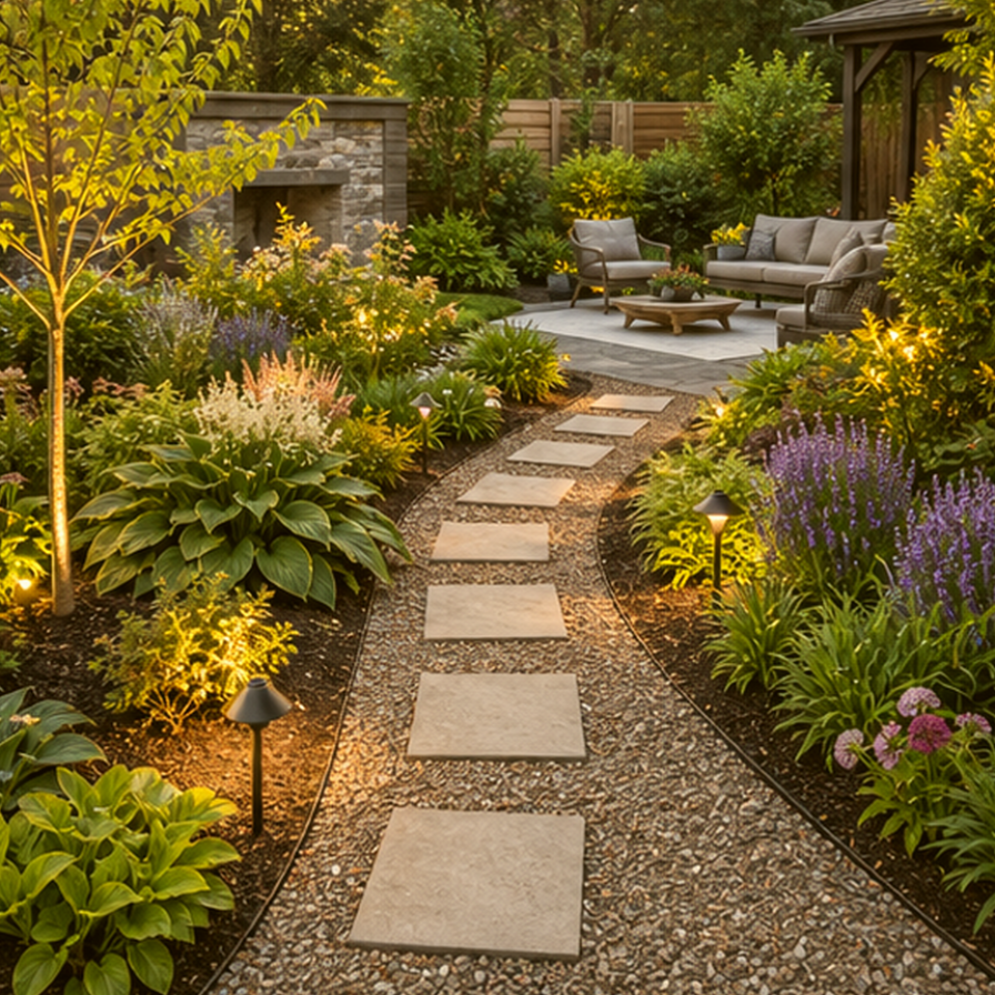 Landscape Design App lighting idea
