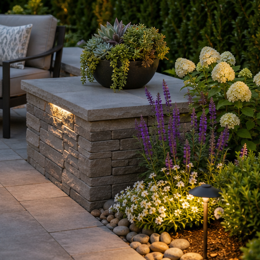 Landscaping Ideas planting and material detail