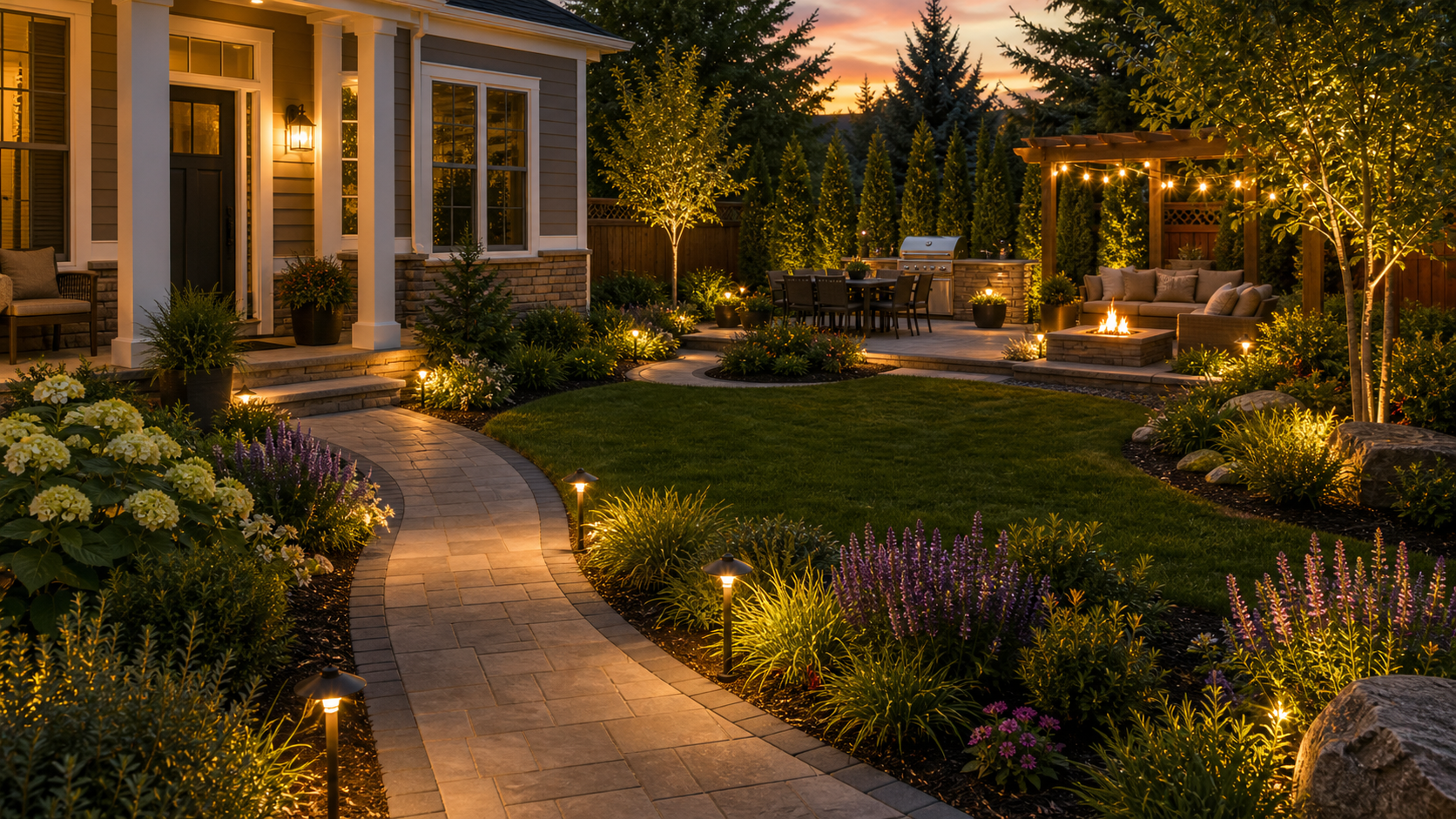 Landscaping Ideas lighting idea