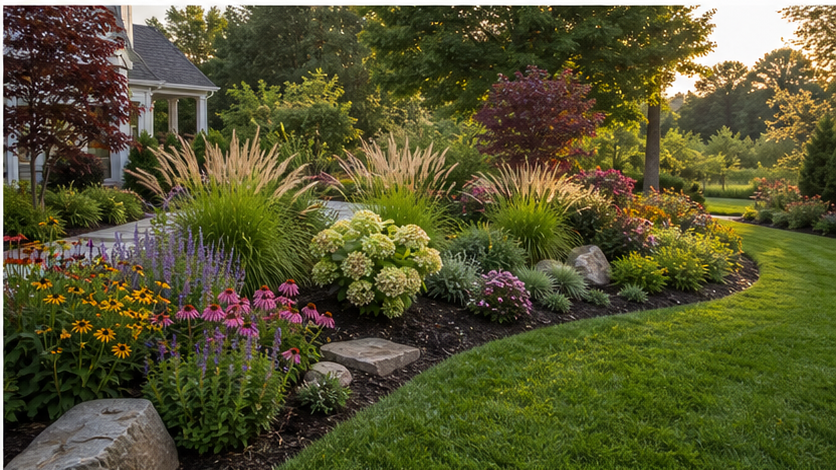 Landscaping Ideas with seasonal color