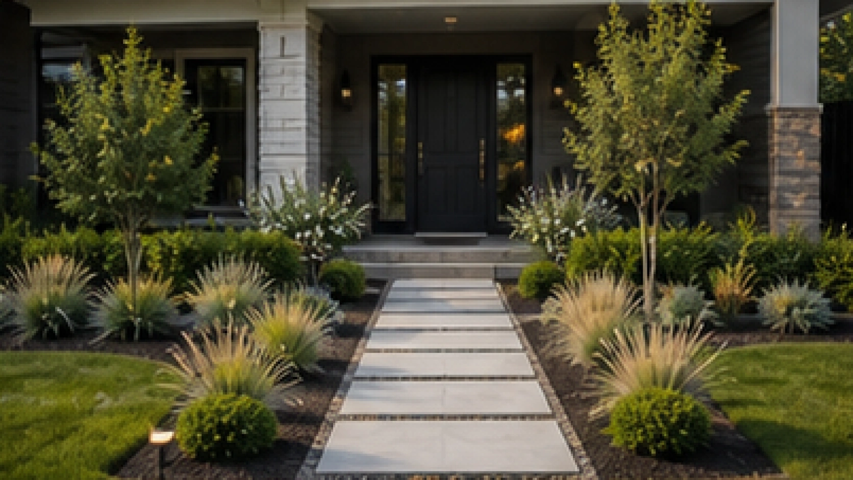 Low Maintenance Front Yard Landscaping Ideas layout idea