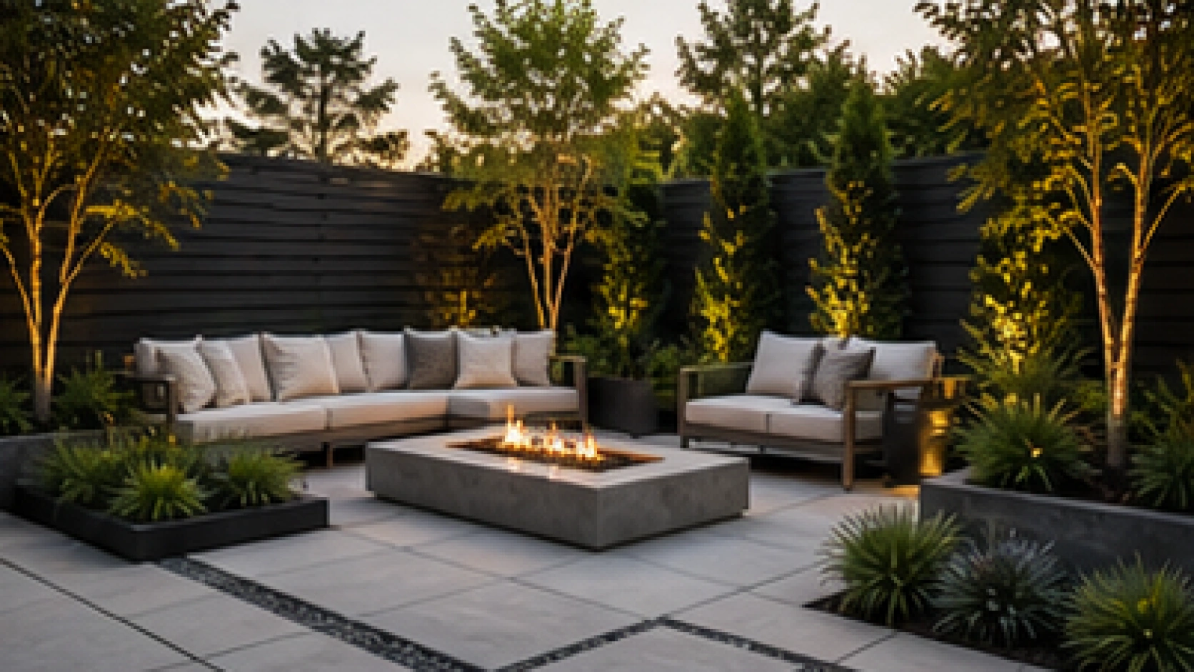 Modern Backyard Landscaping Ideas overview