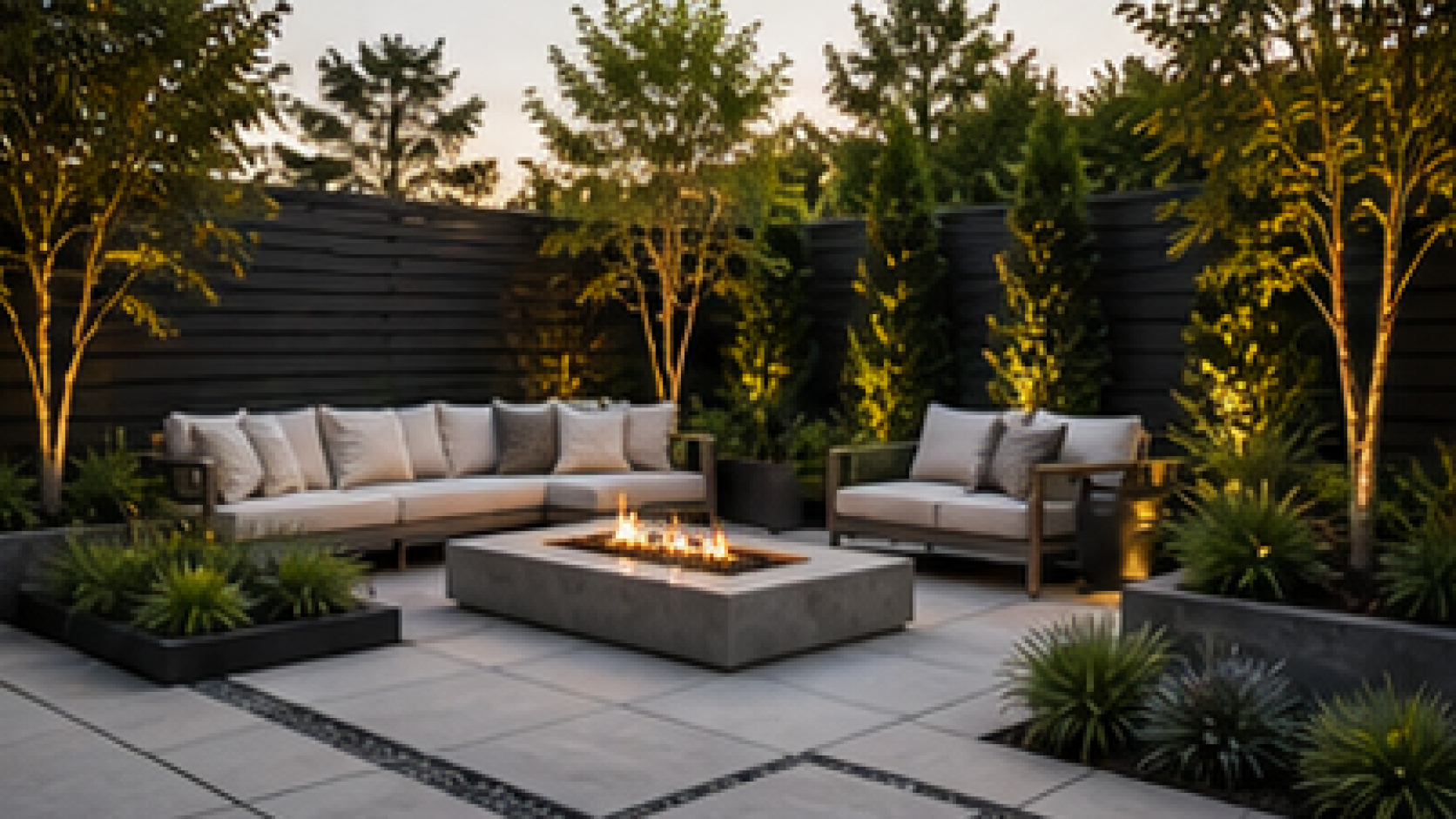 Modern Backyard Landscaping Ideas overview