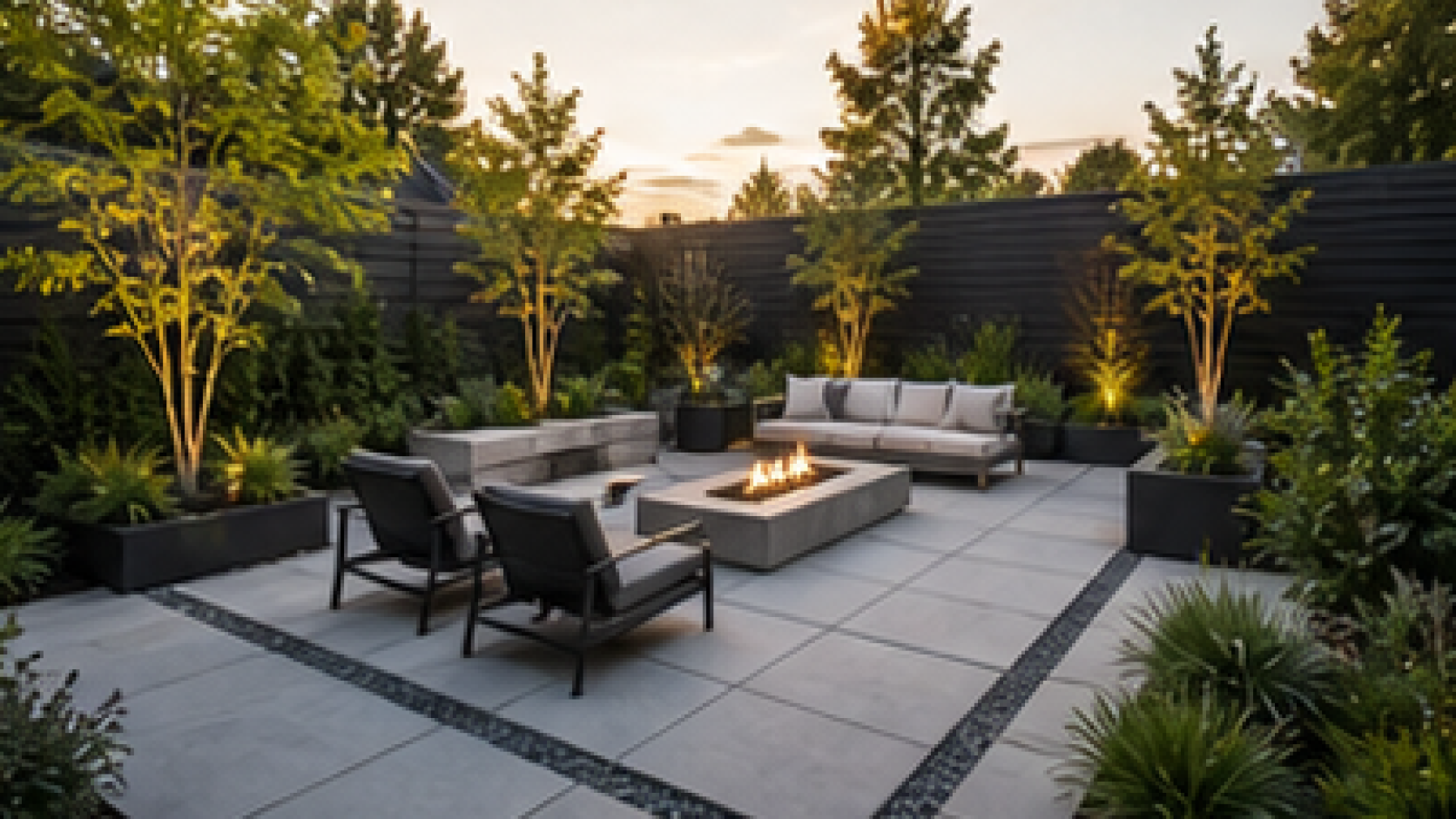 Modern Backyard Landscaping Ideas second view