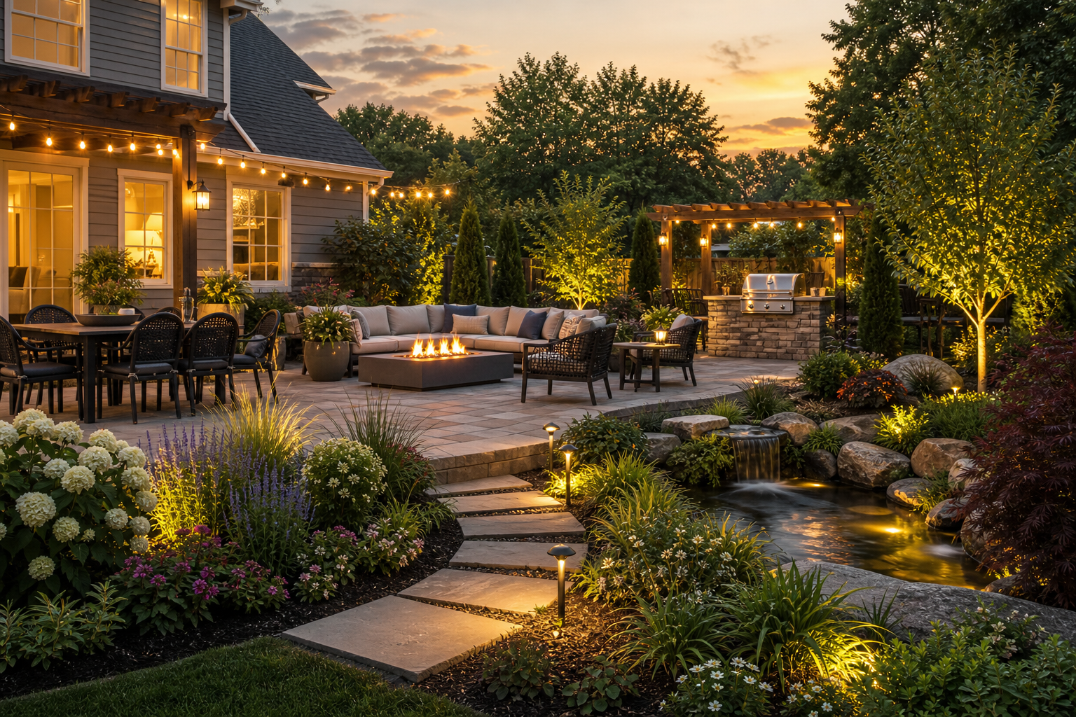 Outdoor Living Landscaping Ideas overview