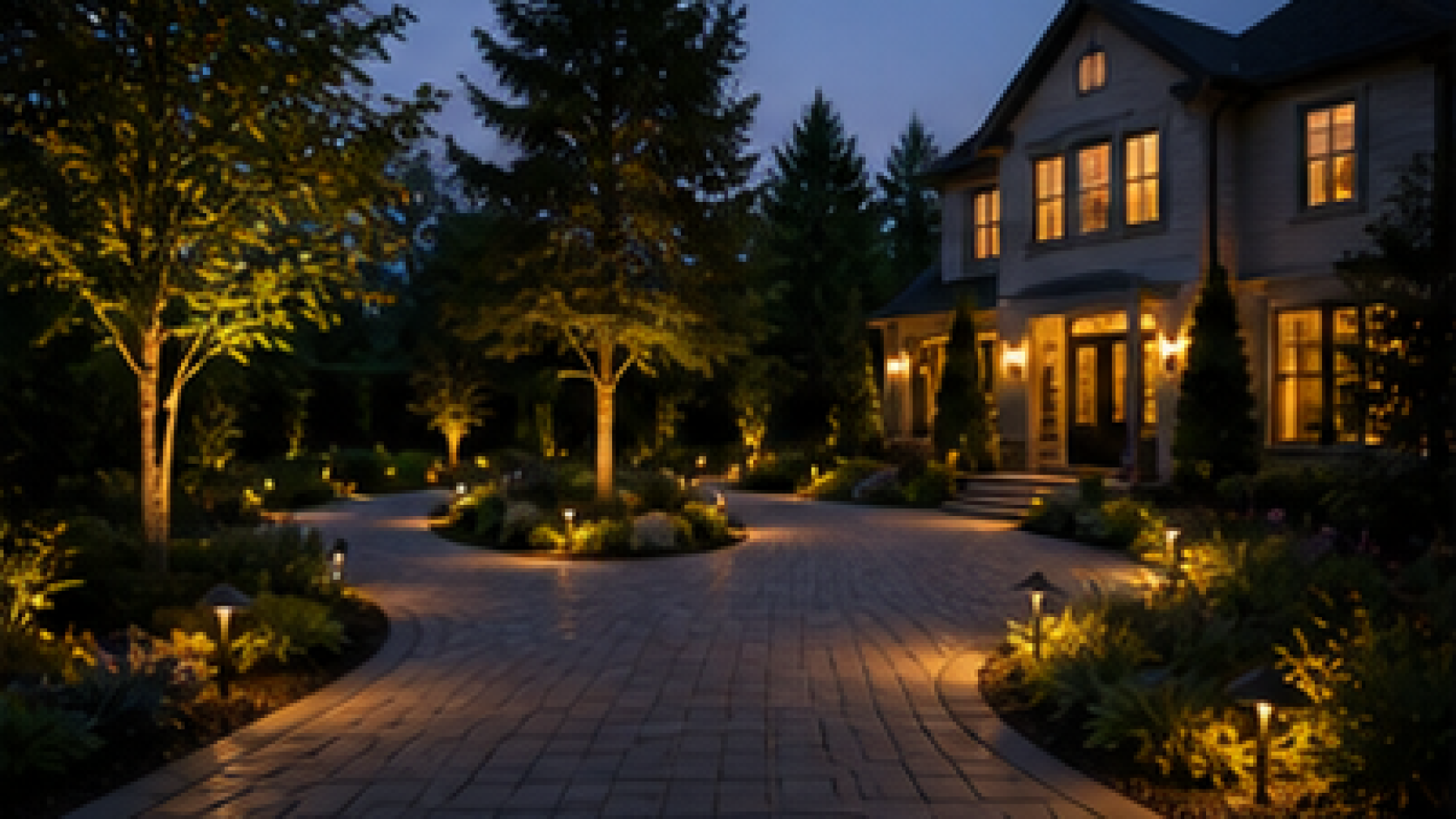 Outdoor Pathway Lighting Ideas in a real yard