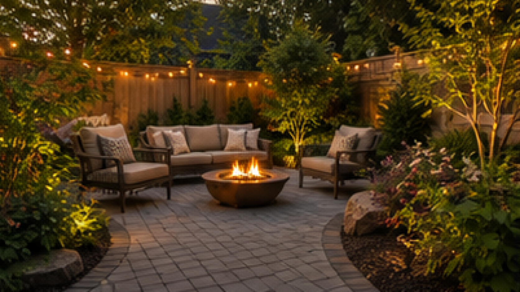 Patio Landscaping Ideas second view