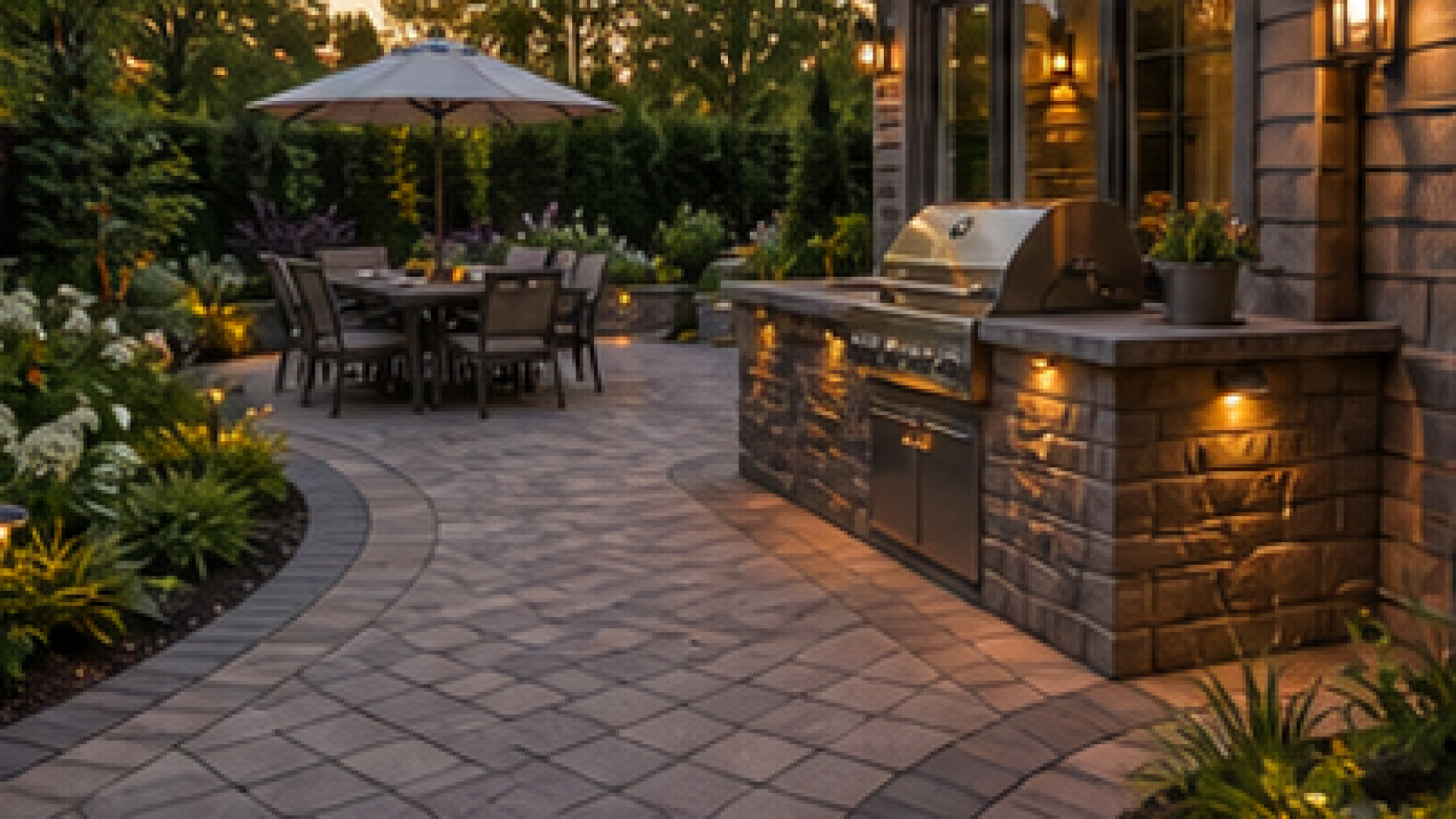 Paver Patio Ideas layout idea