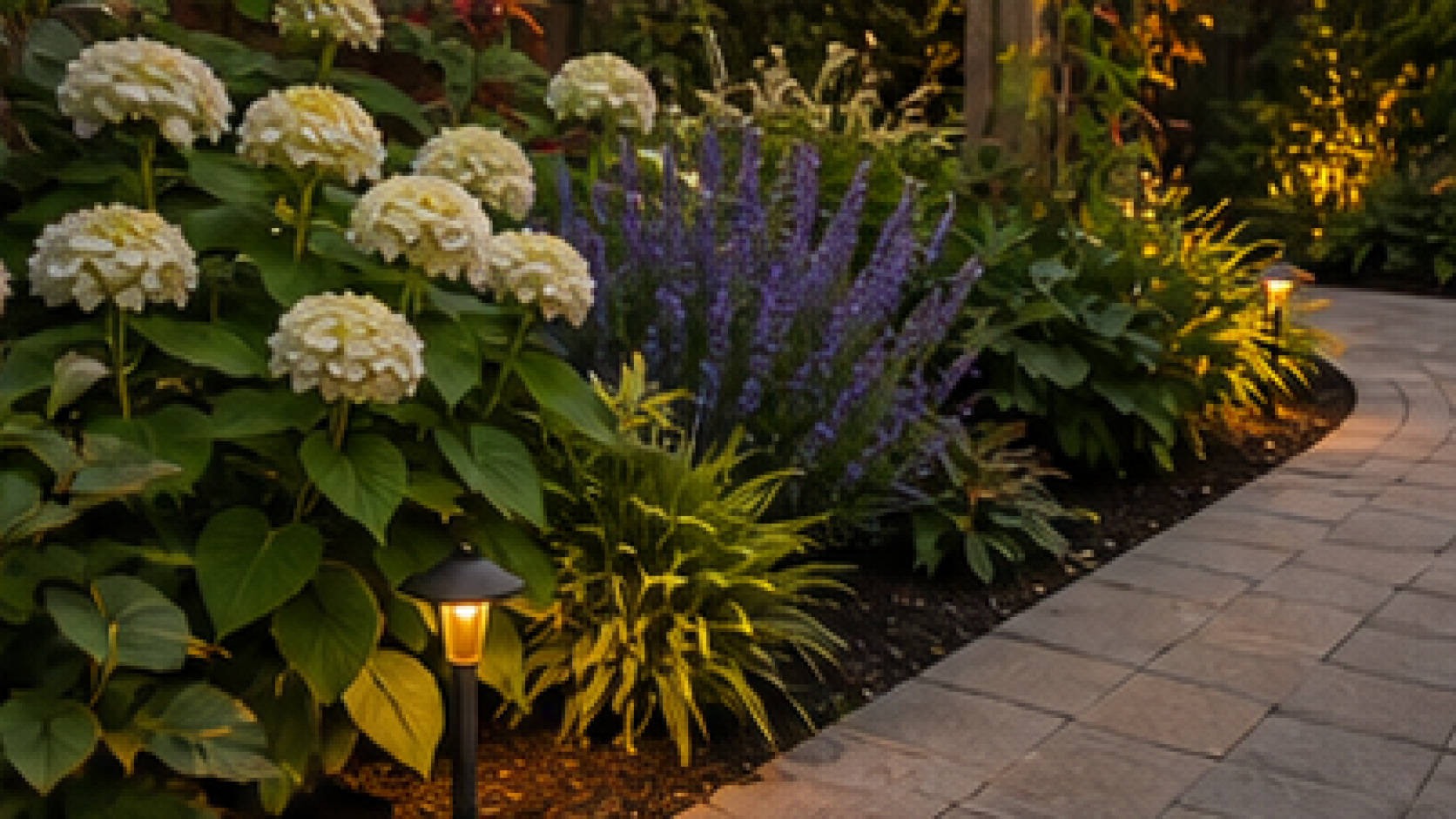 Pergola Landscaping Ideas planting and material detail