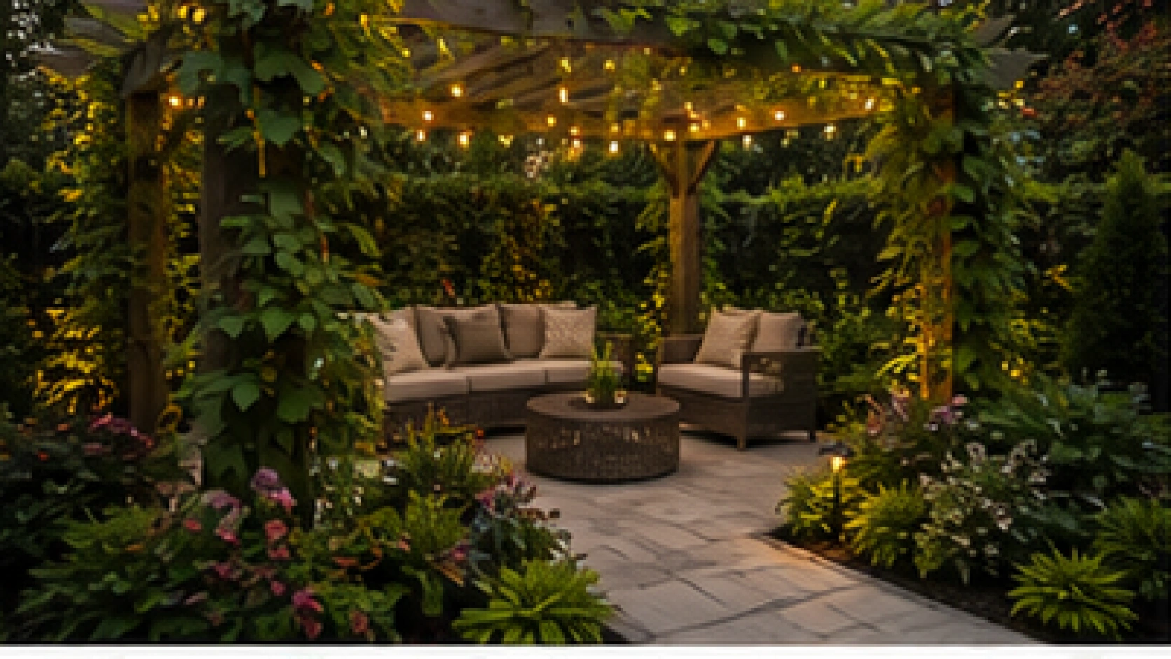 Pergola Landscaping Ideas with pergola accent