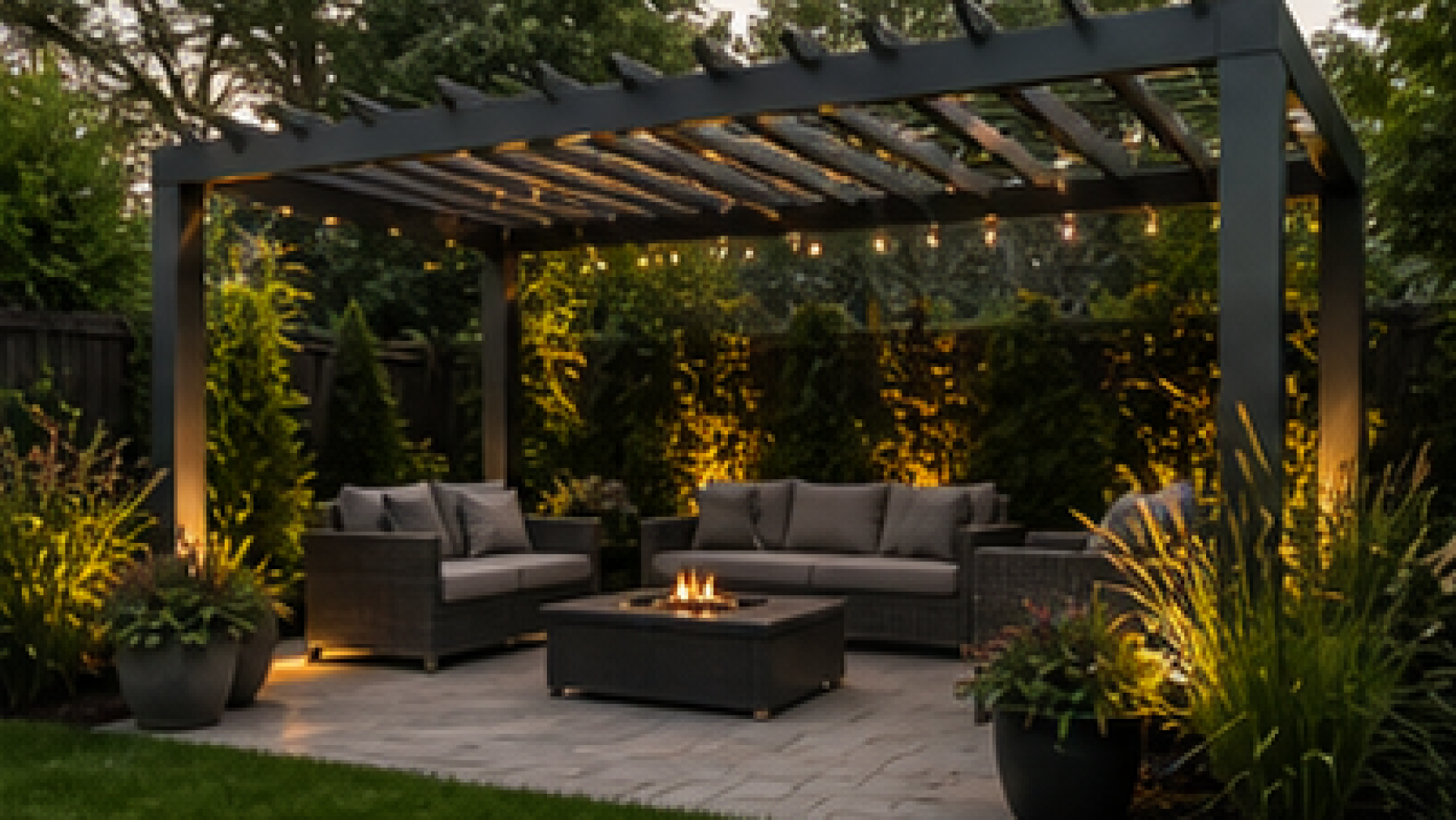 Pergola Landscaping Ideas alternate style