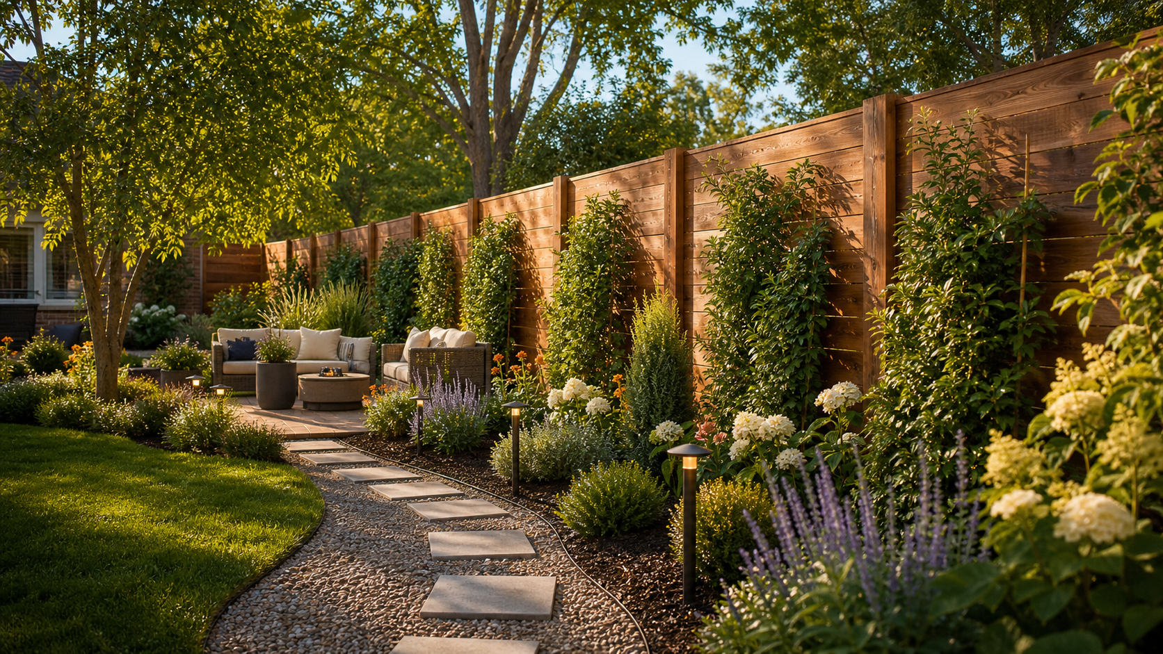 Privacy Fence Landscaping Ideas overview