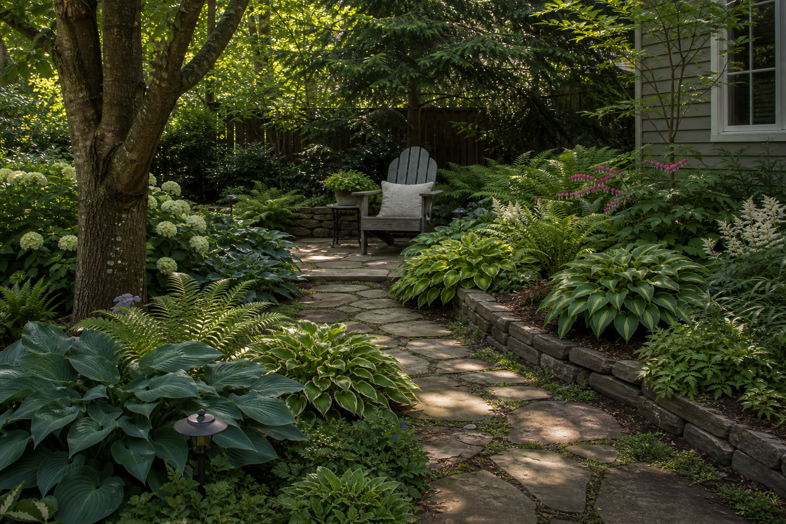 Shade Garden Landscaping Ideas overview
