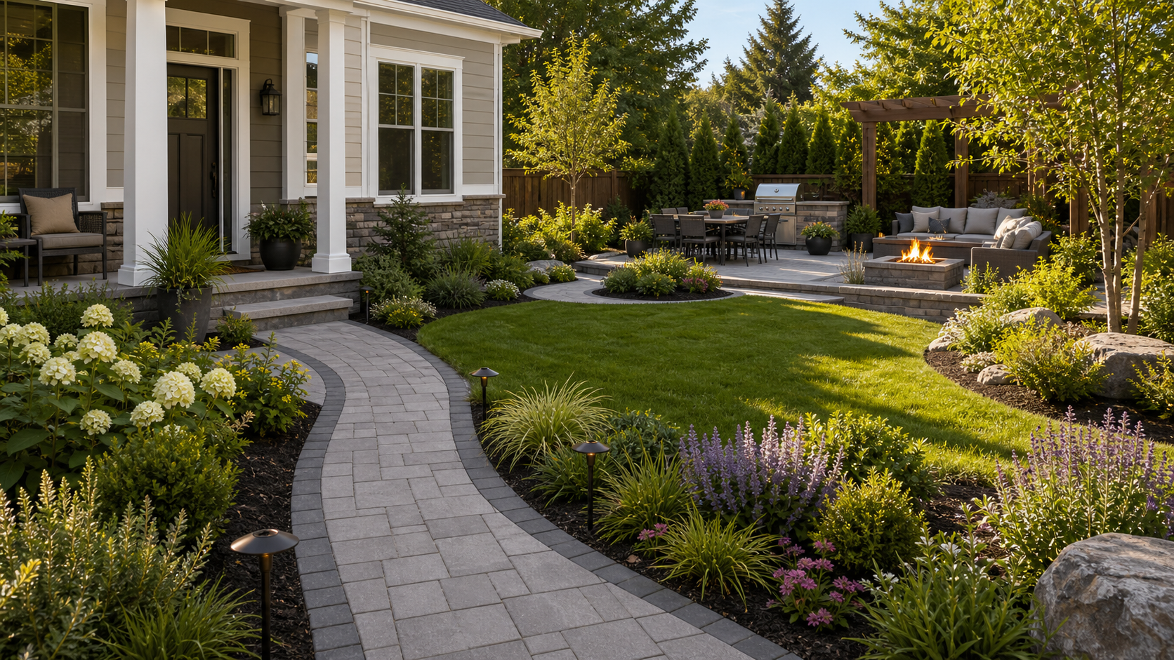 Side Yard Landscaping Ideas layout idea