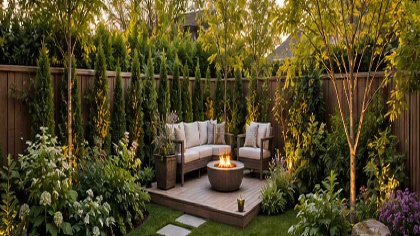 Small Backyard Landscaping Ideas second view
