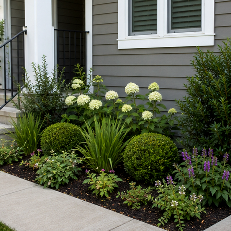 Small Front Yard Landscaping Ideas layout idea