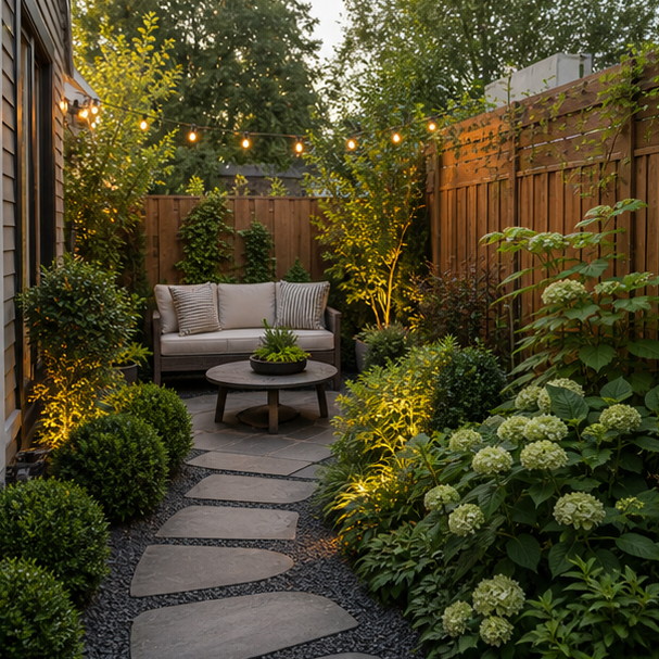 Small Yard Landscaping Ideas second view