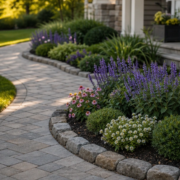 Walkway Border Ideas with alternate style