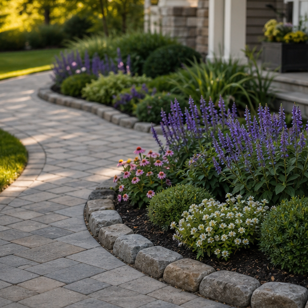 Walkway Border Ideas with alternate style